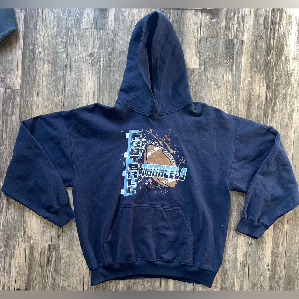 Vintage tar heels hoody medium